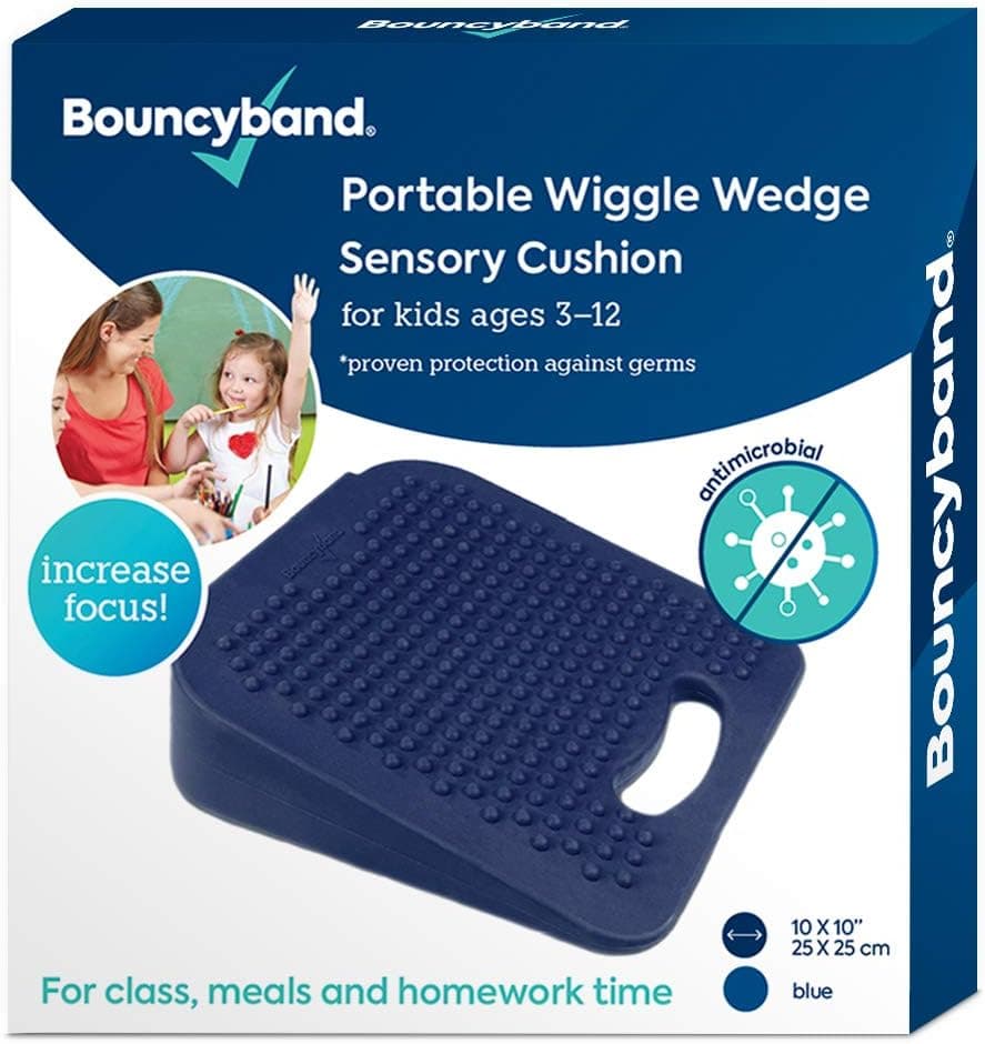 Bouncy Bands Wedge Wiggle Seat Sensory Cushion (10 inch)