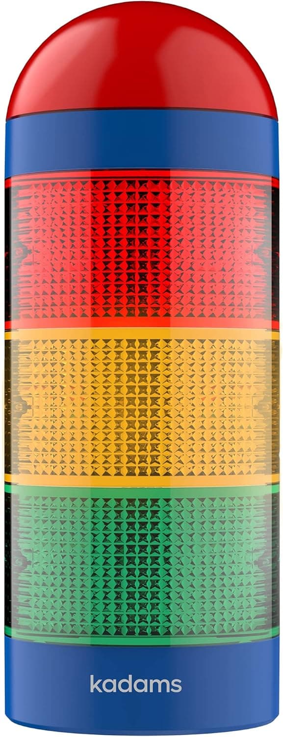 KADAMS Visual Timer for Kids with Traffic Light Alarm