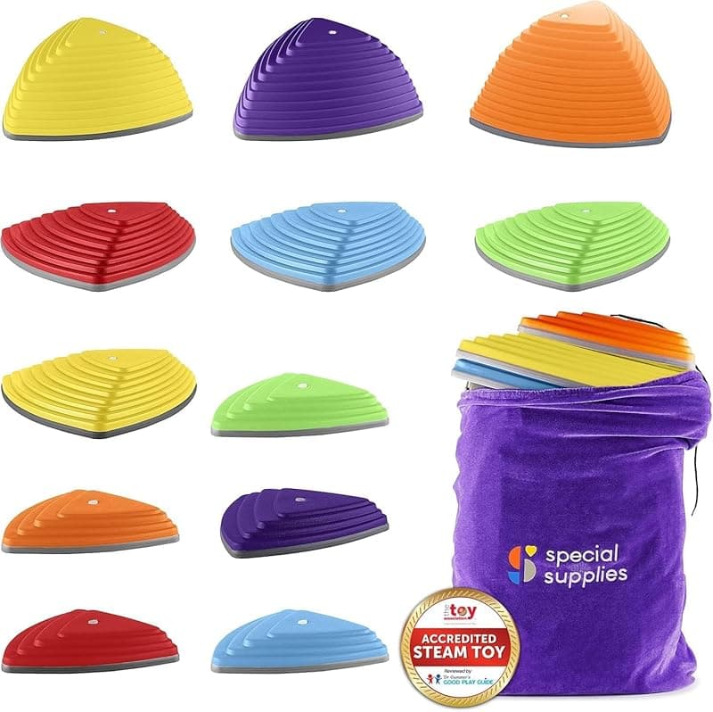 Special Supplies Stepping Stones for Kids (Balance Blocks)