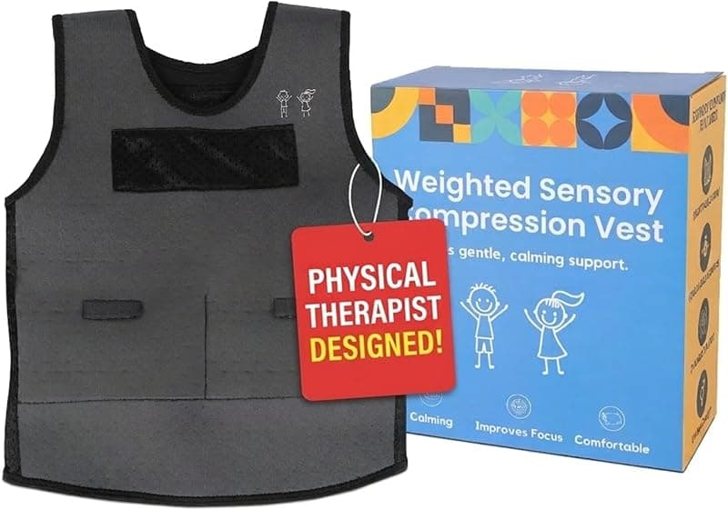 Sensory Weighted Compression Vest for Kids