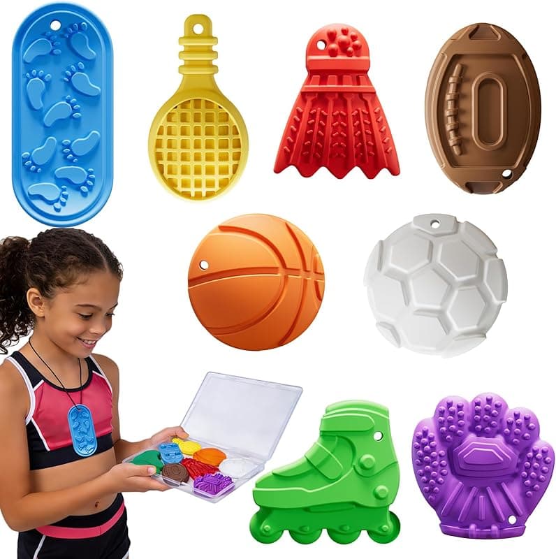 Sensory Calming Stones Fidget Kit (8 Pieces)