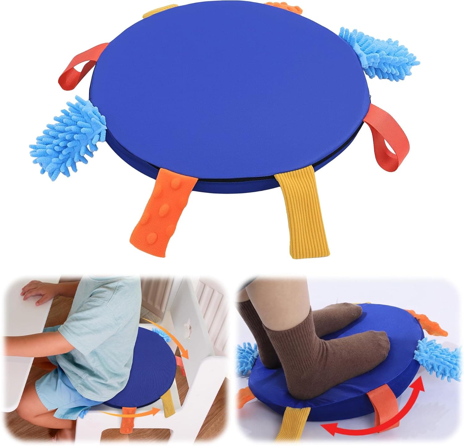 BALAPET Wiggle Seat Cushion (Memory Foam, 2-in-1)