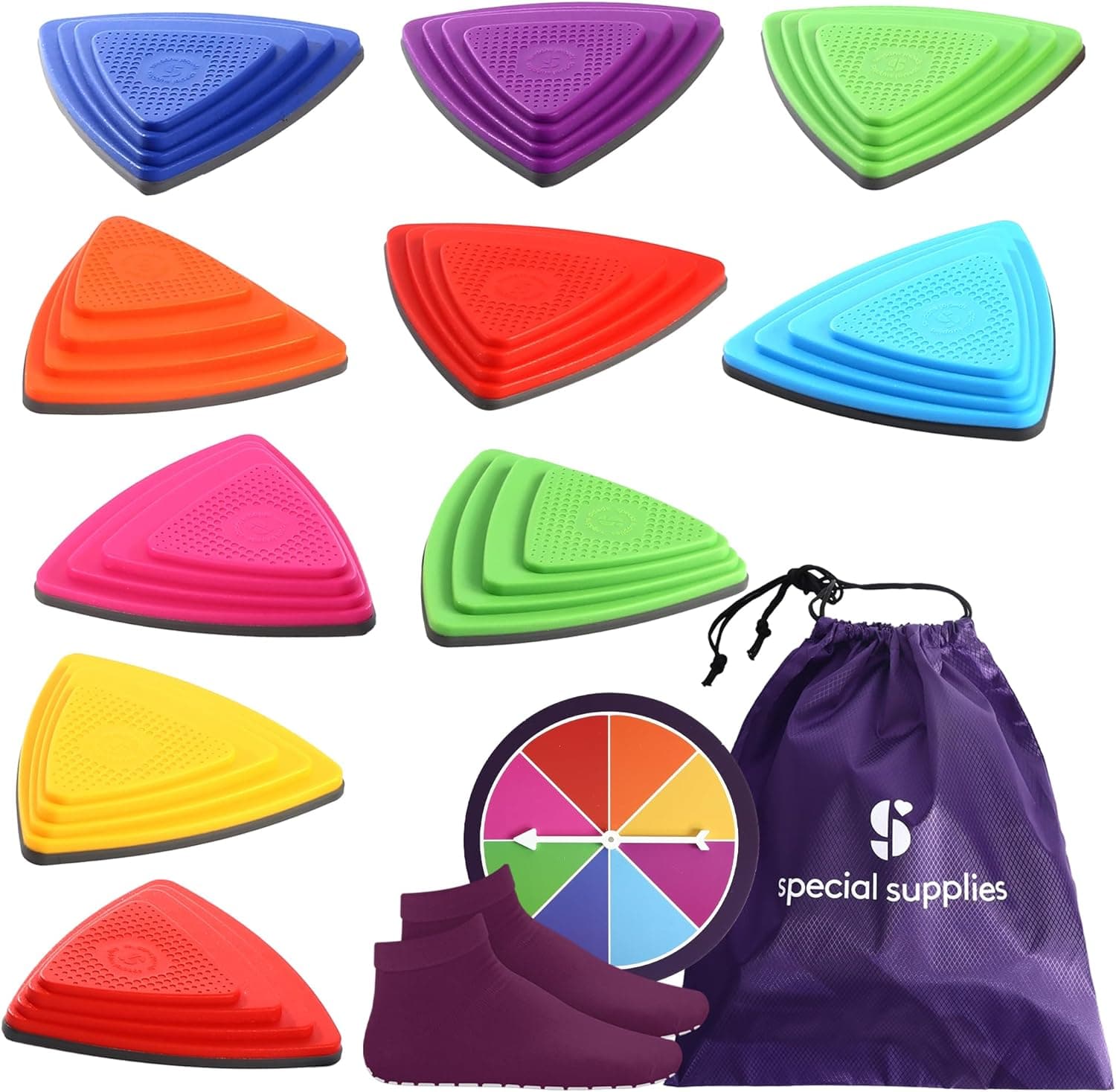 Special Supplies 10 Stepping Stones (Balance Blocks)
