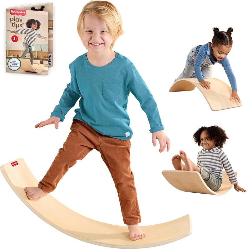 Fisher-Price Wood Montessori Balance Board